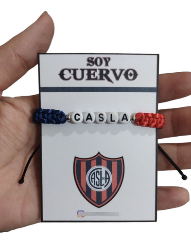 Pulsera Equipos De Futbol Clubes Artesanales Casla 0 Mm