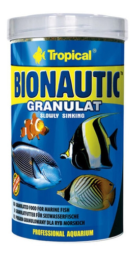 Ração Tropical Bionautic Granulat 275g Marinhos Onívoros