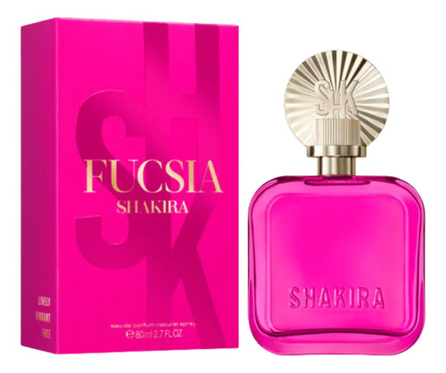 Perfume Shakira Fucsia Edp 80 Ml Mujer