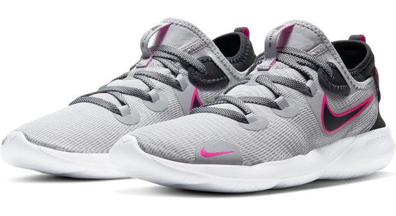 tenis nike grises para mujer