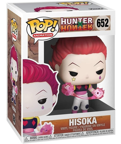 Funko Pop Animation: Hunter X Hunter Hisoka 652 (Usado)