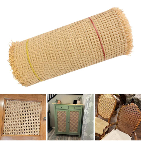Rattan Cane Webbing Roll Roll Rattan Decoración De Madera
