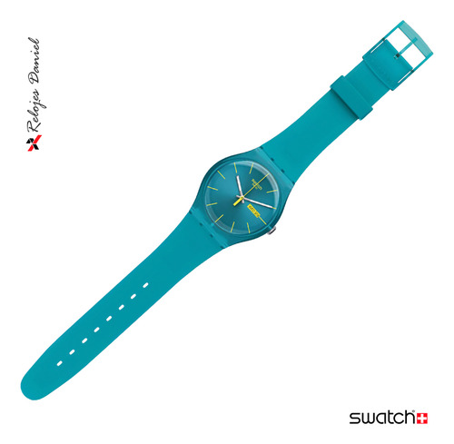 Reloj Swatch Turquoise Rebel -rdaniel Turquesa Turquesa Turquesa