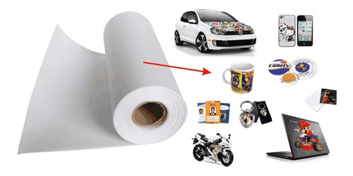 Vinil Sublimable Sticker C Plancha De Sublimacion Moritzu
