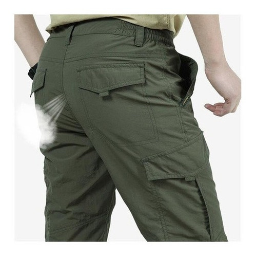 Pantalón Táctico Militar Impermeable Y Cortavientos Ix7 Q1