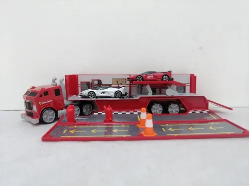 Trailer Taller Ferrari Fxx K Evo , Escala 1/64, Maisto.