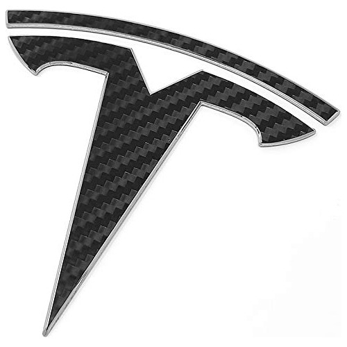 Tesla Modelo De Etiqueta De Insignia Y Envolver 11 Pc N...
