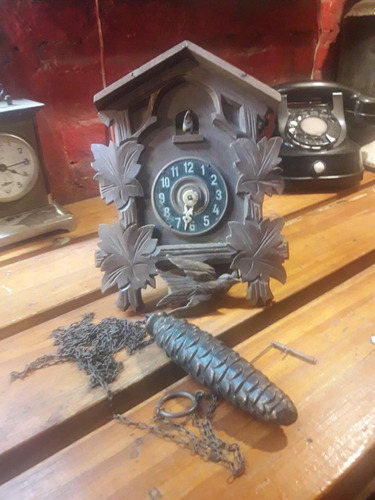 Antiguo Reloj Cucu (a Reparar)