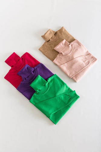 Sweaters Y Poleras Tejido Fino Talle Grande