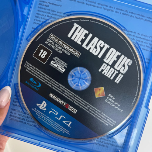Jogo The Last Of Us Part Ii - Ps4 Sony, Semi Novo (Recondicionado)