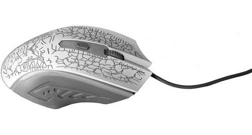 Mouse Raton Havit Gamer Con Cable 1.5m Luces Blanco 1200 Dpi