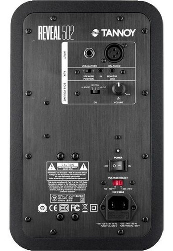 Imagen 2 de 3 de Caja Acustica Monitor De Estudio Tannoy Reveal502