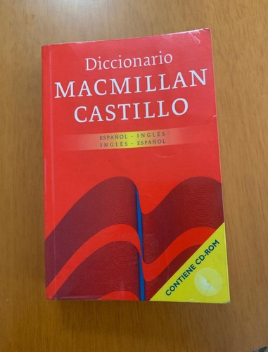 Diccionario Macmillan Castillo Español Inglés / Inglés Españ