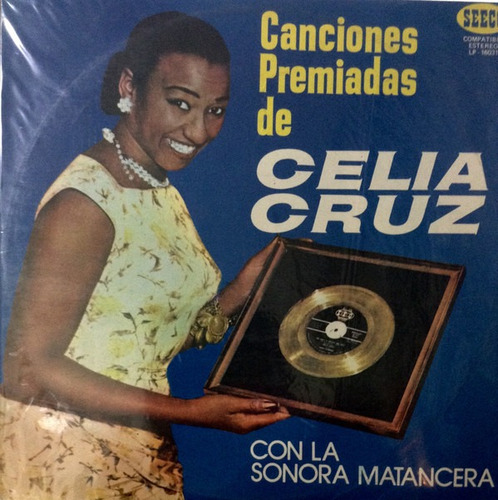 Disco De Acetato Celia Cruz Canciones Premiadas