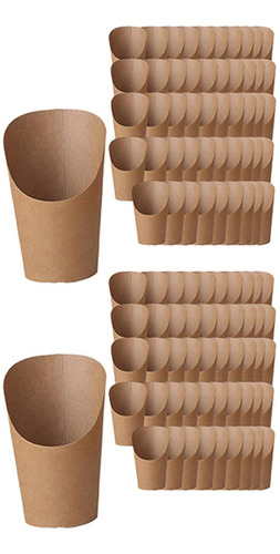 Portavasos De Papel Kraft For Vaso De Helado 100x