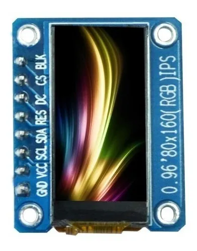 Oled Display Hd 65k Full Color 0.96 0,96 PuLG 80*160 St7735
