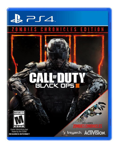 Call Of Duty Black Ops 3 Zombies Chronicles Midia Fisica Ps4