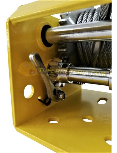 Winch Malacate Manual 2500 Lb Cable Tipo Pesado Uyustools