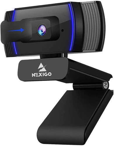 2020 1080p Webcam Con Micrófono Y Cubierta De Privacid...