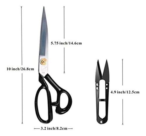 [ Tijeras De Costura Para Zurdos Tijera De Sastre Izquierda