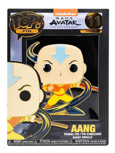 Funko Pop Pin Original Aang Avatar The Last Airbender