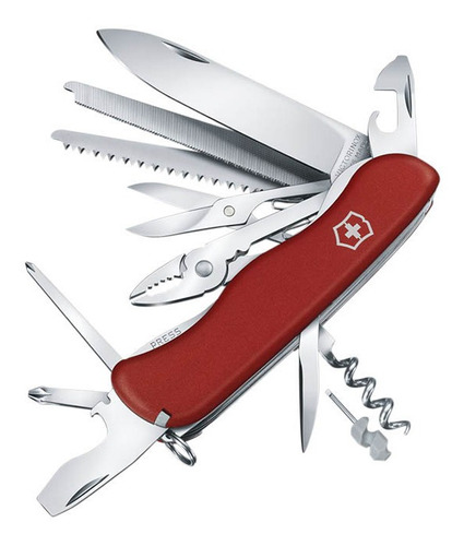 Navaja Suiza Victorinox Ganadera Workchamp De 21 Serv 0.8564