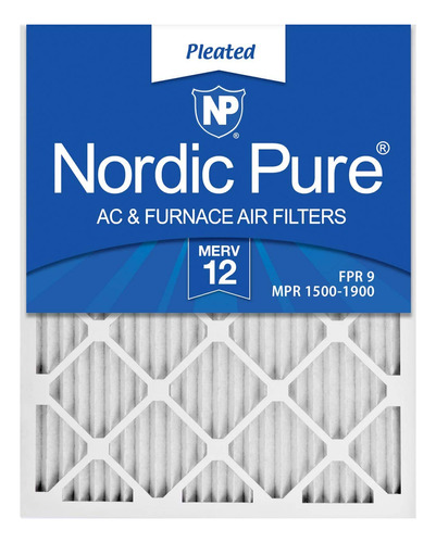 Nordic Pure Filtro De Aire Para Horno Y Aire Acondicionado  