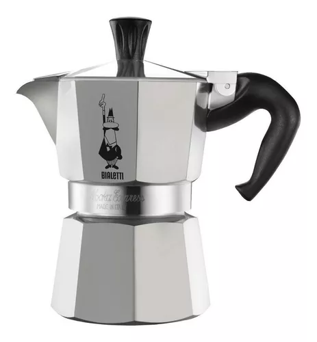 Cafetera eléctrica profesional de café expreso/moka Uniware de 3 tazas