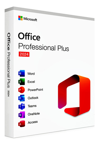 Licencia Microsoft Office 2024 Proplus Con Inst. Remota X3pc