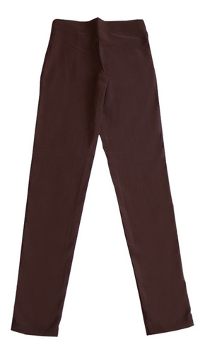 Pantalon Leggins Mujer Color Cafe Oscuro | MercadoLibre