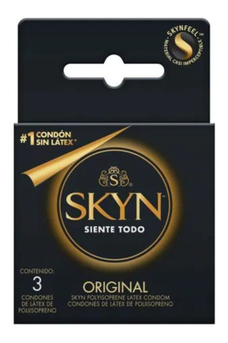 Condon Skyn original caja con 3 unidades