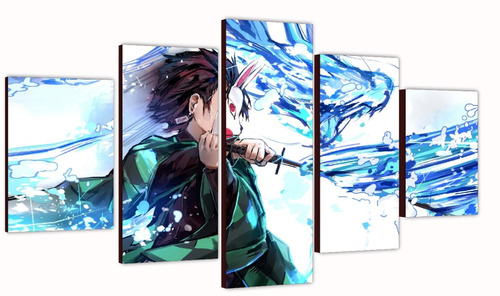 Murales  Demon Slayer Tanjiro Kamado  60 X 100