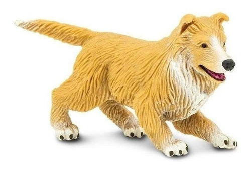 Safari Perrito Collie Perro Figura Perrito Juguete Niños Ax®