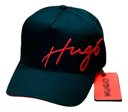 Gorra Importada Hugo Boss Edición Firma Correa Ajustable