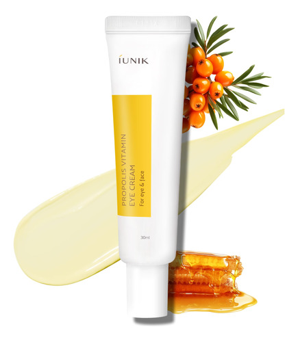 Iunik Propoleos Vitamina C Crema Facial Y Ojos Con Aceite Ve