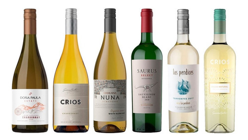 Vinos Blancos Doña Paula Perdices Saurus Premium Mix Caja X6