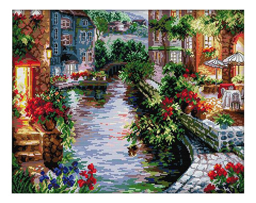 Kits De Punto De Cruz Impresos Estampados 48cm * 40cm 14