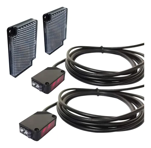 Iksace E3z-r61 Sensor De Haz Fotoeléctrico Para Interiores.