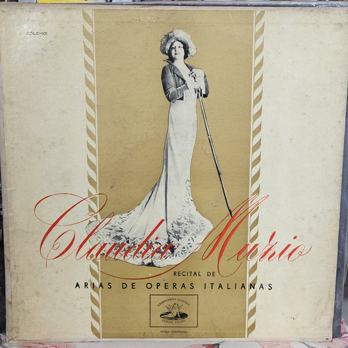 Vinilo Claudia Muzio Arias Operas Italianas Cl1