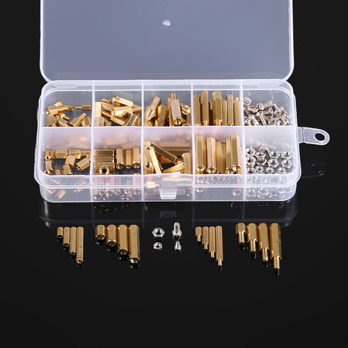 240pcs M2 M3 Tornillos Separadores Roscados Male Female