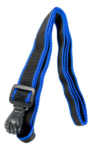 Tahali Correa Guitarra Acústica De Manita Colores Surtidos Azul/negro
