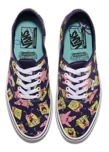 Tenis Vans Authentic Bob Sponga Spongebob Comfycush
