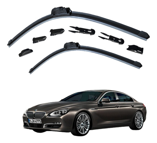 2 Plumas Limpiaparabrisa Reluvsa P/bmw 650i Gran Coupe 13/18