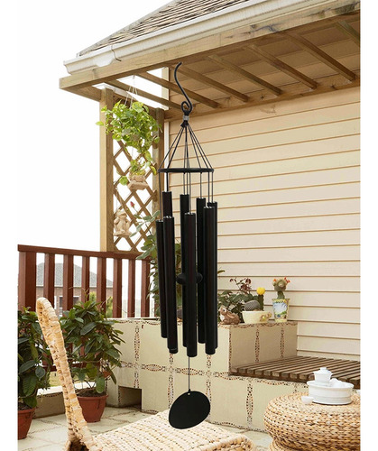 Crystally-wind Chimes Outdoor, Grandes Tubos De Metal De Tom