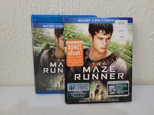 The Maze Runner Correr O Morir Blu Ray Importado Slipcover (Usado)