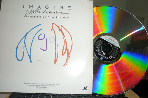 John Lennon Imagine Pelicula Laser Disc Importado Jcd055