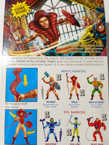 Teela New For 20 - Masters Of The Universe (Usado)