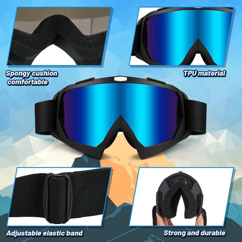 Lentes Motocross Y Enduro Anti Rayones
