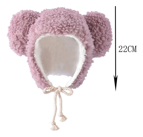 Gorro Protector P Para Mujer, Bonito Y Grueso, Cálido, Venda