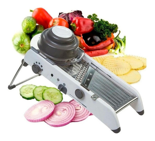 Imagen 1 de 7 de Mandolina Cortador De Vegetales Gradual 18 En 1